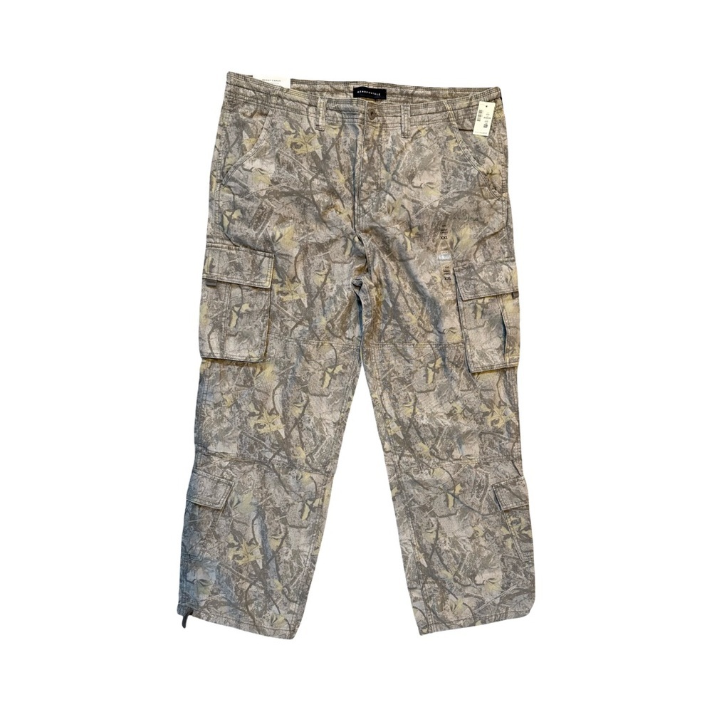 Aeropostale Forest Camo Baggy Cargo Pants NWT Size XXL